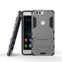For Huawei P9 Plus with Kickstand - PC TPU Hybrid Cover - Grey