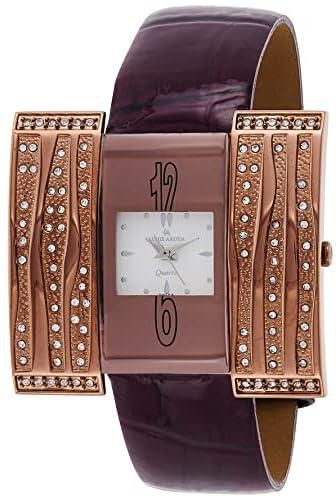 Louis Arden for Women - Analog Leather Watch -LA0193L-BRN