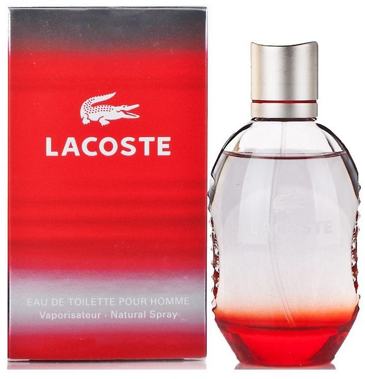 Lacoste Red 125 ml EDT for men