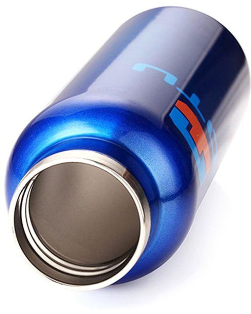 Generic Vacuum Insulated Portable Car Canteen Camping Bottle Flask 600ml Water Bottle Blue