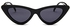 ريترو فينتيج نظارات شمسية للنساء باطار بني 2724589122288, أسود,