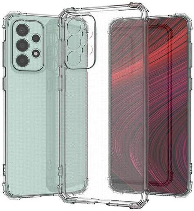 Ten Tech Transparent Cover With Anti-shock Corners Made Of Heat-resistant Polyurethane For Samsung Galaxy A23 – Transparent