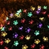 شريط مصابيح من 50 ضوء ال اي دي باشكال ازهار الكرز، بقياس 7 متر يعمل بالطاقة الشمسية ومقاوم للماء، للاستخدام الداخلي والخارجي، مناسب لتزيين للحدائق واحتفالات الكريسماس (متعدد الالوان)
