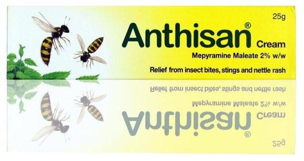 Anthisan Insect Bites And Sting Cream - 25G