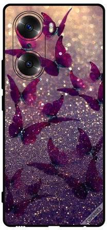 Protective Case Cover For Honor 60 Glitter Butterflies