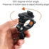 GP435 Small Size Bicycle Motorcycle Handlebar Fixing Mount for GoPro HERO6 /5 /5 Session /4 Session /4 /3+ /3 /2 /1 / Fusion, Xiaoyi and Other Action Cameras (Black)