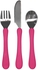 Green Sprouts, Cutlery Set, Pink, +12 Months - 1 Kit