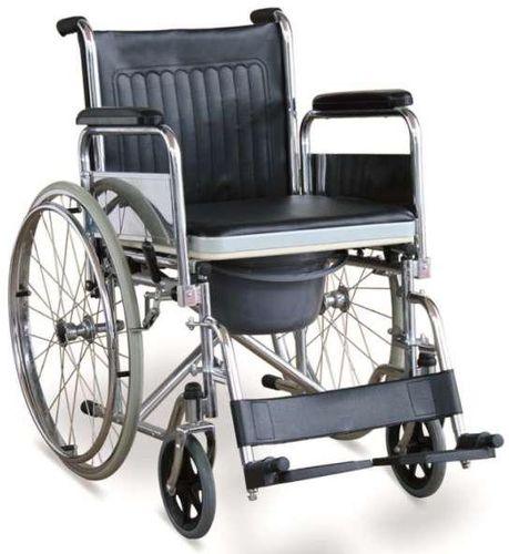 Jianlian JL681 Detachable Footrests Commode Wheelchair