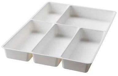 Cutlery tray white 31x50 cm