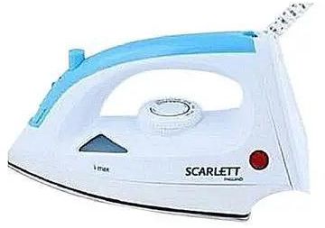 Scarlett Steam Iron Box - 1200W - White & Blue