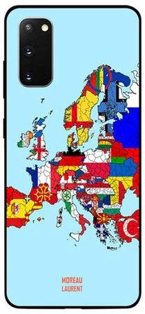 Skin Case Cover -for Samsung Galaxy S20 Colorful Europe Map Colorful Europe Map