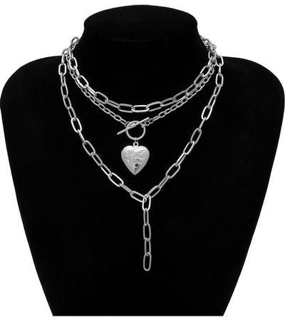Fashionable Multi-Layer Necklace