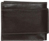 Leather Shop Bifold Wallet - Dark Brown