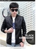 Generic Cool Popular Classic Men's Europe and the United States Wind PU Leather Men's Jacket-black