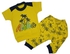 Baby Clothes - Summer Yellow Newborn Boy's Pajamas