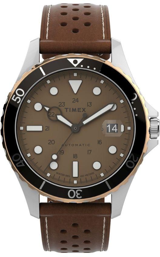 Timex T2V415 Men’s Expedition Scout Leather Strap Watch