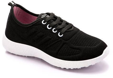 Casual Sneakers Painted – Black For Women