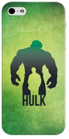 Stylizedd Slim Snap Case Cover Matte Finish for Apple iPhone SE / 5 / 5S - Bruce Banner Vs Hulk