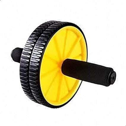 Get Plastic Exercise Wheel, For Body Shaping - Gold with best offers | Raneen.com