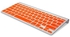 US Layout Keyboard Skin Cover For Apple MacBook Pro/Air 13/15/17-inch With Retina Orange