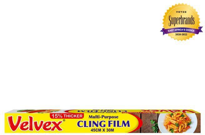 Velvex Cling Film 45cm X 30m Single Roll