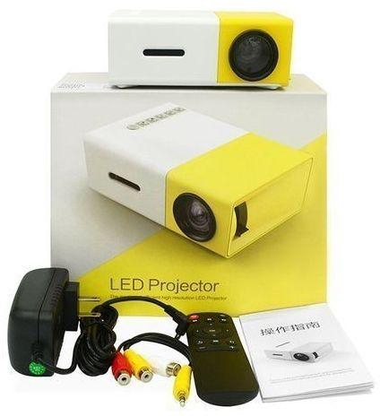 LED Mini Home Projector HD 1080P Images+HDMI Cable