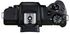 كاميرا EOS M50 Mark II رقمية دون مرآة مع عدسة 15-45 مم، بلون أسود