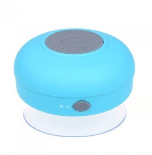 Waterproof Portable Wireless Bluetooth 3.0 Mini HIFI Speaker Shower Pool Car Handsfree Mic for Apple iphone ipad ipod Samsung galaxy S4 Note3 [V593 Blue]