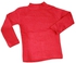 Kids Cotton High Neck TOP - RED