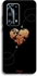 Huawei P40 Pro Plus 5G Protective Case Cover Airplanes Touching Heart