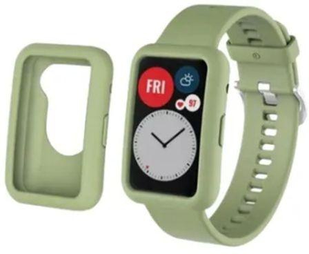 حامي الشاشة العالمي الواقي Huawei Watch Fit غطاء كامل واقي للشاشة-mintgreen