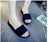 MUYI Fashion Women Summer Sandals Slipper Indoor Outdoor Flip-flops Beach Shoes BK/35