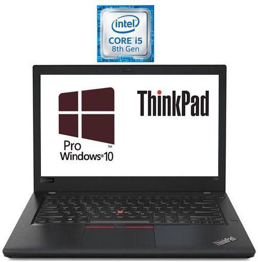 Lenovo لاب توب Thinkpad T480 - Intel Core I5-8250U - 4 جيجابايت رام - هارد ديسك 500 جيجابايت - 14 بوصة - Intel GPU معالج رسومات - Windows 10 Pro - لوحة مفاتيح باللغة الإنجليزية