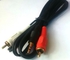 1.5 Meter GOLD 3.5MM Stereo 2RCA to AUX Cable  for Audio Video