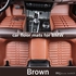 Car Leather Foot Mat / Customize 5D Car Floor Mat Carpet/Rug
