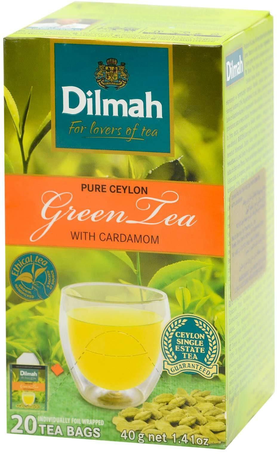 Dilmah green tea with cardamom 2 g x 20 bags