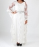 Sotra Dress white Color Free Size for Women