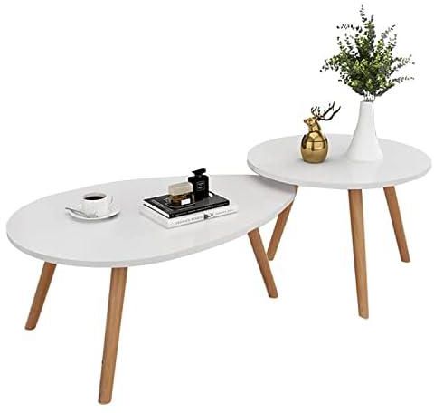 Multifunctional end table suitable for living room and office(white)