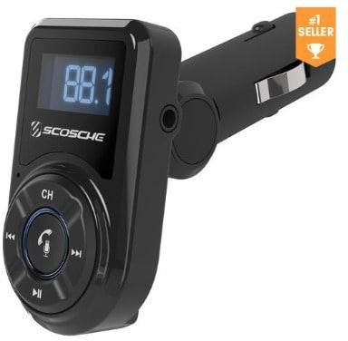 Bluetooth Hands-free Car Kit With Fm Transmitter & Usb Charging Port