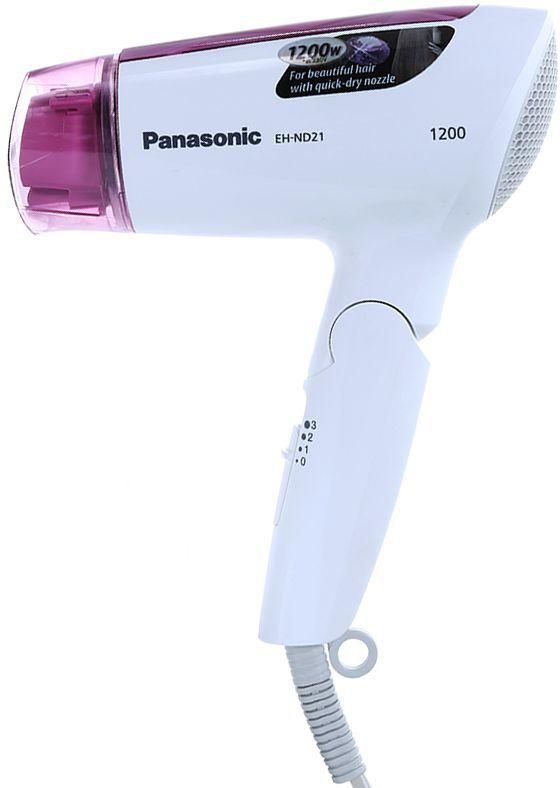Panasonic Hair Dryer - EHND21, White & Purple