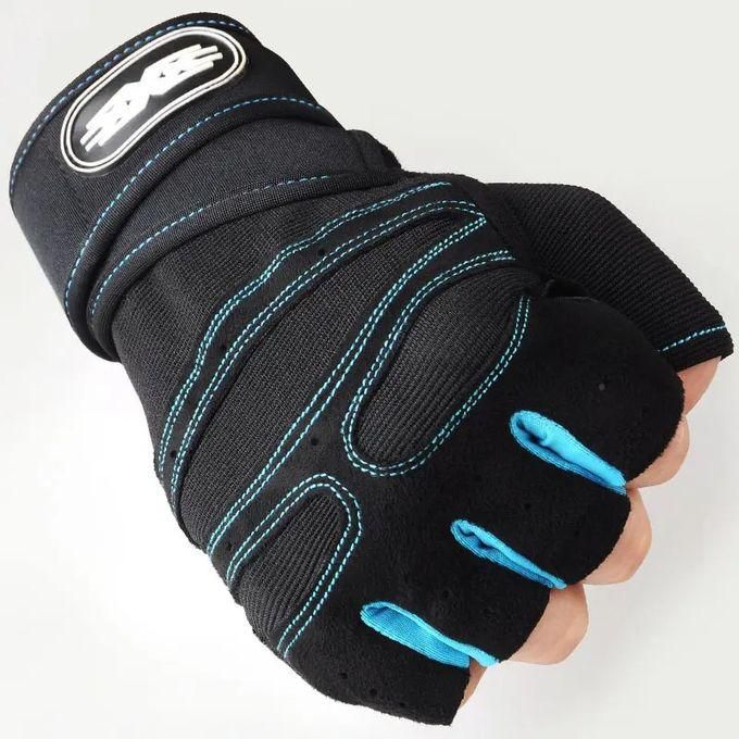 Generic Gym Workout Or Cycling Gloves - Half Glove