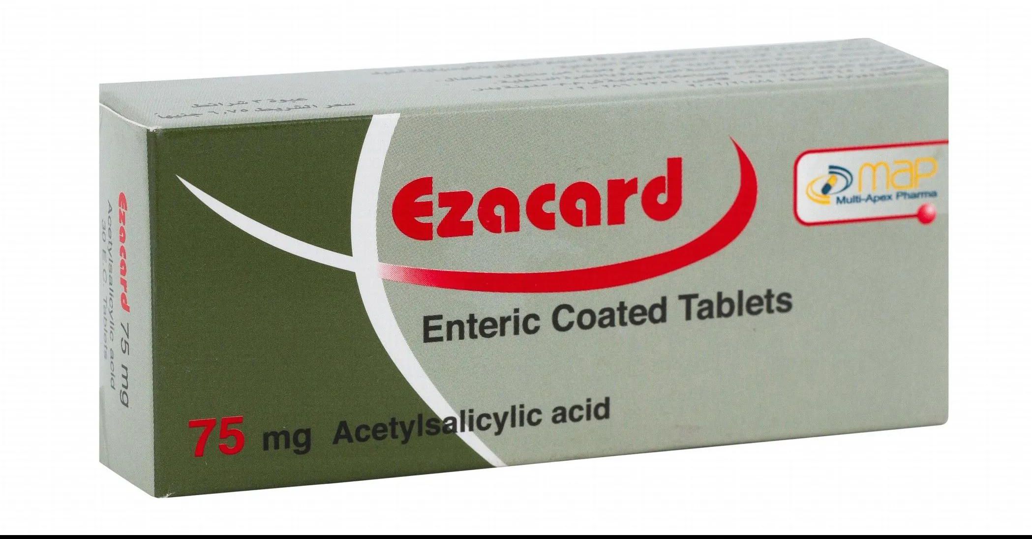 Ezacard | Anticoagulant 75mg | 30 Tabs
