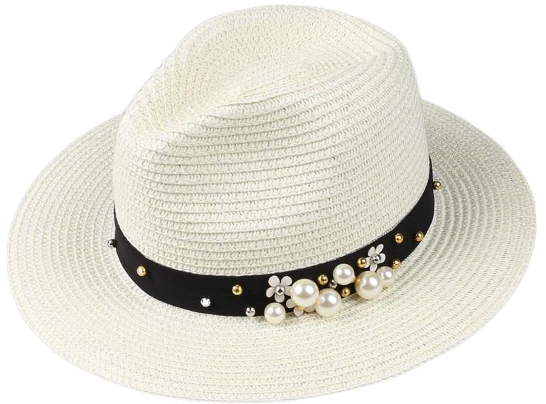 Women's Sun Hat Outdoor Ladylike Straw Stylish Hat Accessory