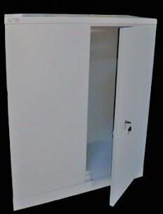Rexel Low Height Cupboard Swing Door With 1 Adjustable Shelf, RXL102SW (Grey)