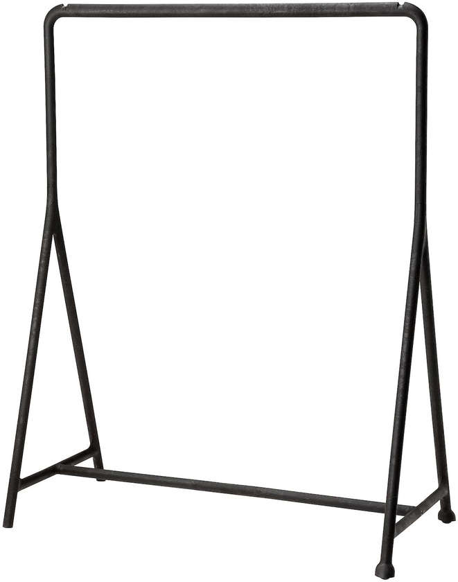 TURBO Clothes rack, in/outdoor - black 117x59 cm