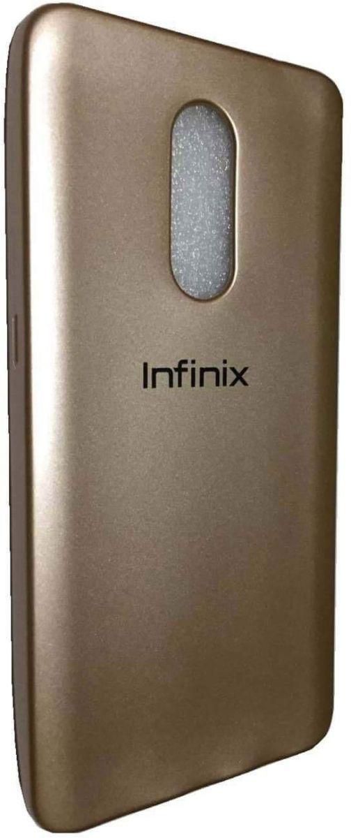 TPU Flexible soft gel back cover for Infinix HOT S2 X522 - Gold