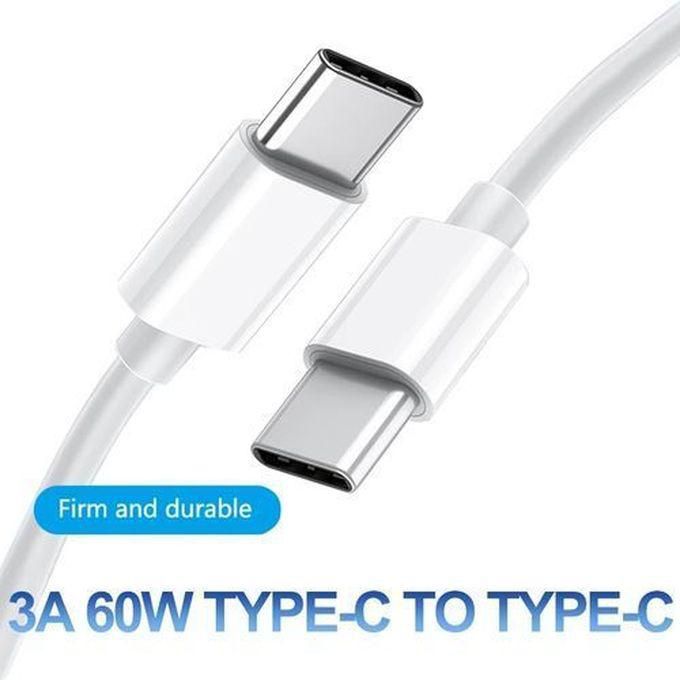 TYPE A1 Samsung Fast USB Data Type-C To Type C Cable For Android, MacBook