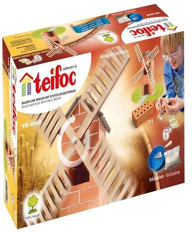Eitech & Teifoc Collection Construction Game Windmill - 3 Pcs