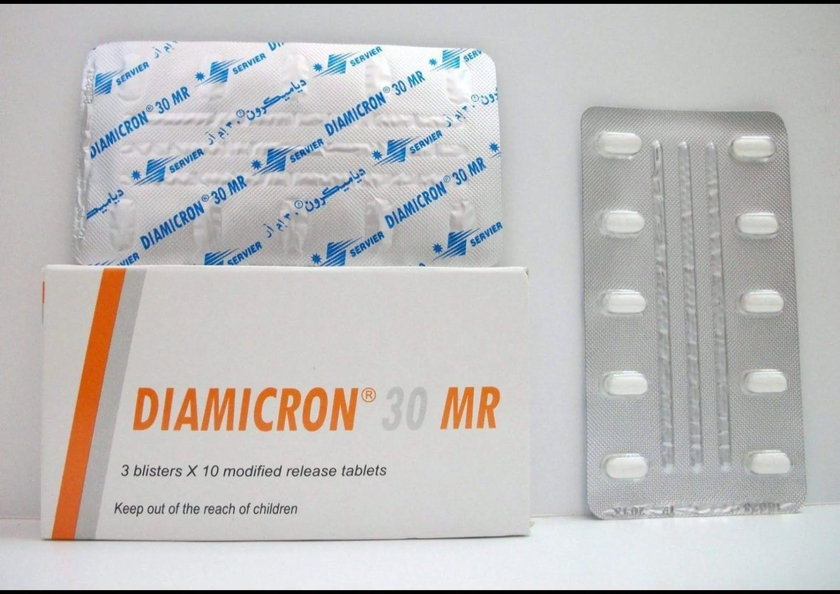 Diamicron MR | Type 2 Diabetes | 30 mg | 30 Tab