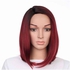 Neworldline Hair Lace Front Wig Long Straight Synthetic Wigs For Women Heat Friendly-Multicolor